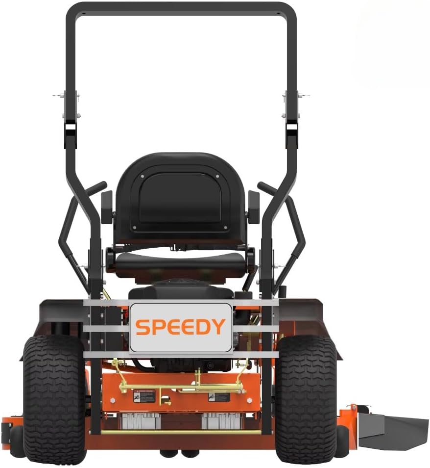 803cc Zero-Turn Riding Lawn Mower - 62" Commercial Gasoline Lawn Mower Tractor for Heavy-Duty Grass Cutting, Ideal for Large Gardens and Lawns