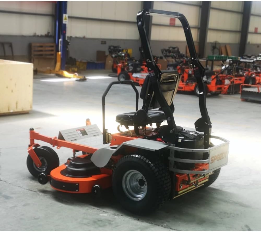 803cc Zero-Turn Riding Lawn Mower - 62" Commercial Gasoline Lawn Mower Tractor for Heavy-Duty Grass Cutting, Ideal for Large Gardens and Lawns