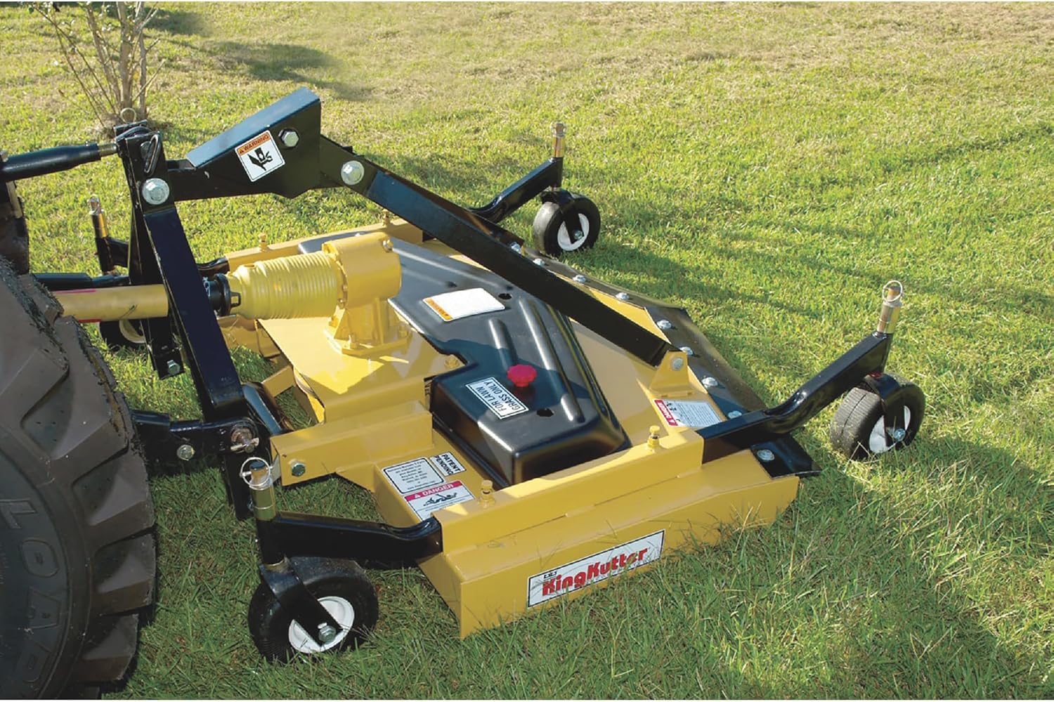 King Kutter Rear Discharge Finish Mower - 72in. with Double V-Belt, Model Number RSFM-72